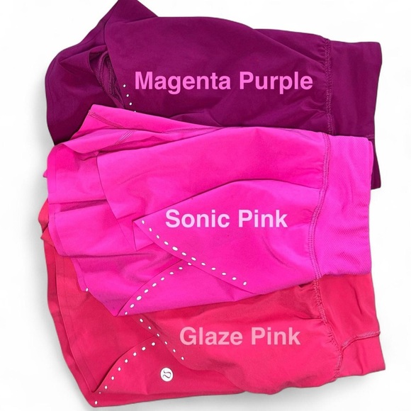 Lululemon Fast and Free Shorts SONIC PINK - Picture 8 of 9